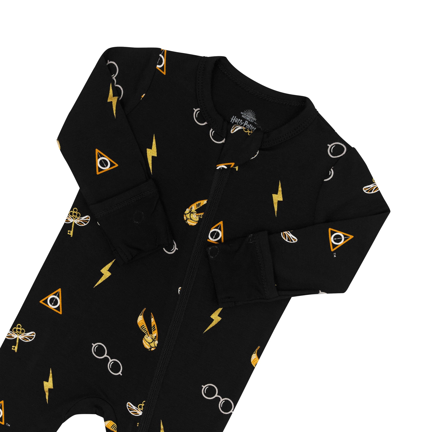Zippered Footie in Midnight Icon