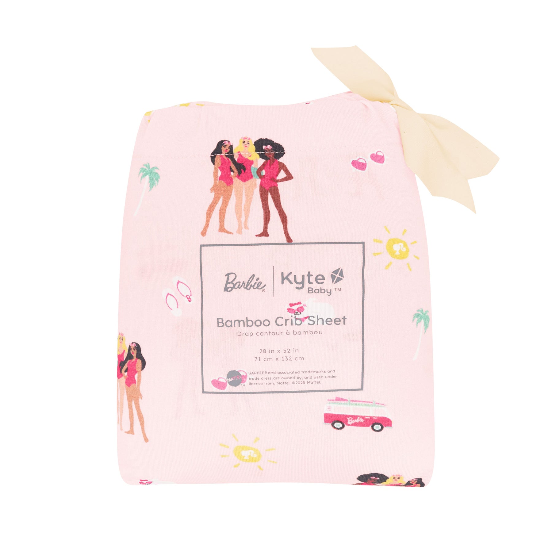 Crib Sheet in Barbie™ Beach