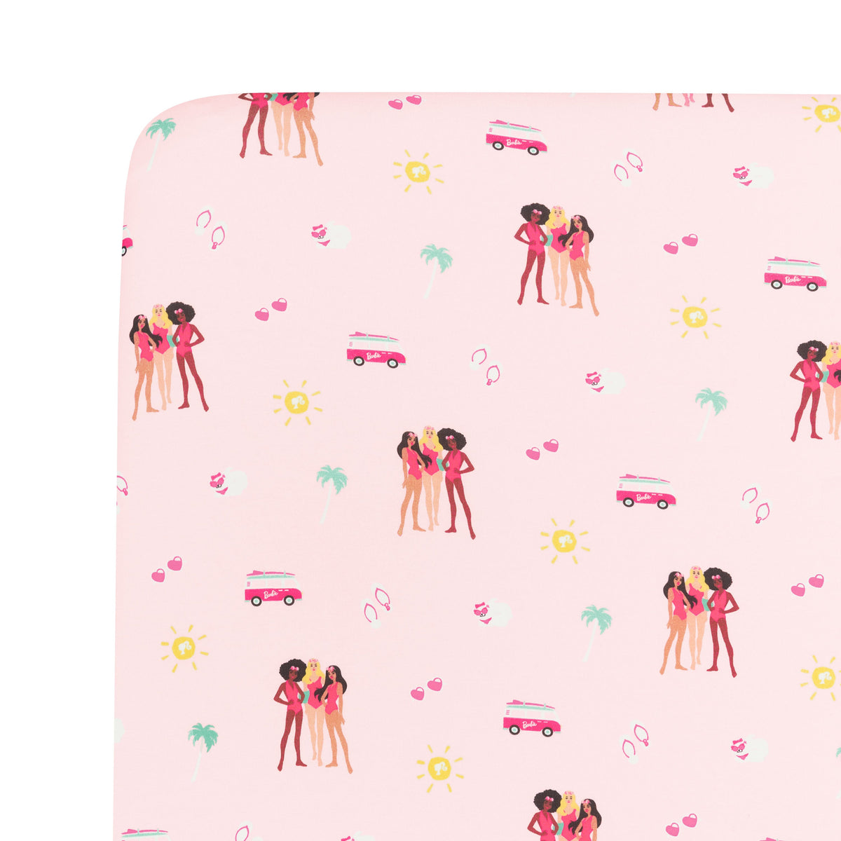 Twin Sheet in Barbie™ Beach
