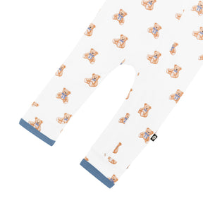 Zippered Romper in Teddy Bear