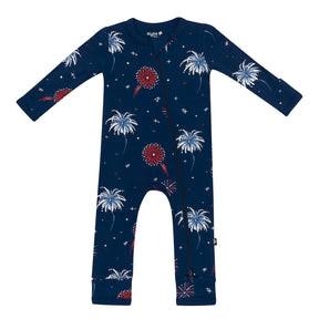 Zippered Romper in Celebration
