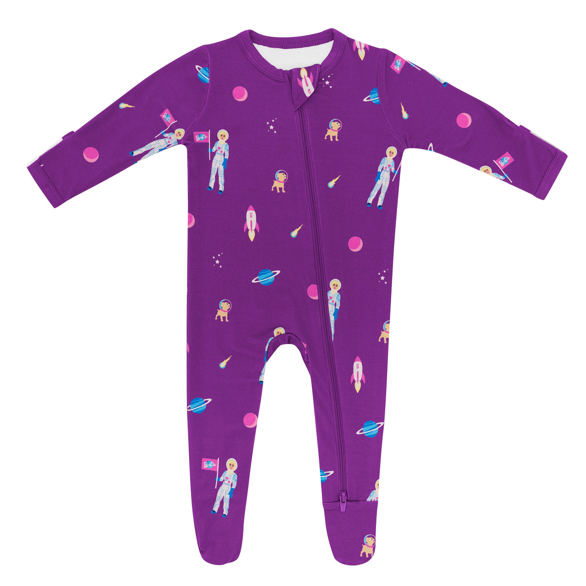 Zippered Footie in Barbie™ Astronaut