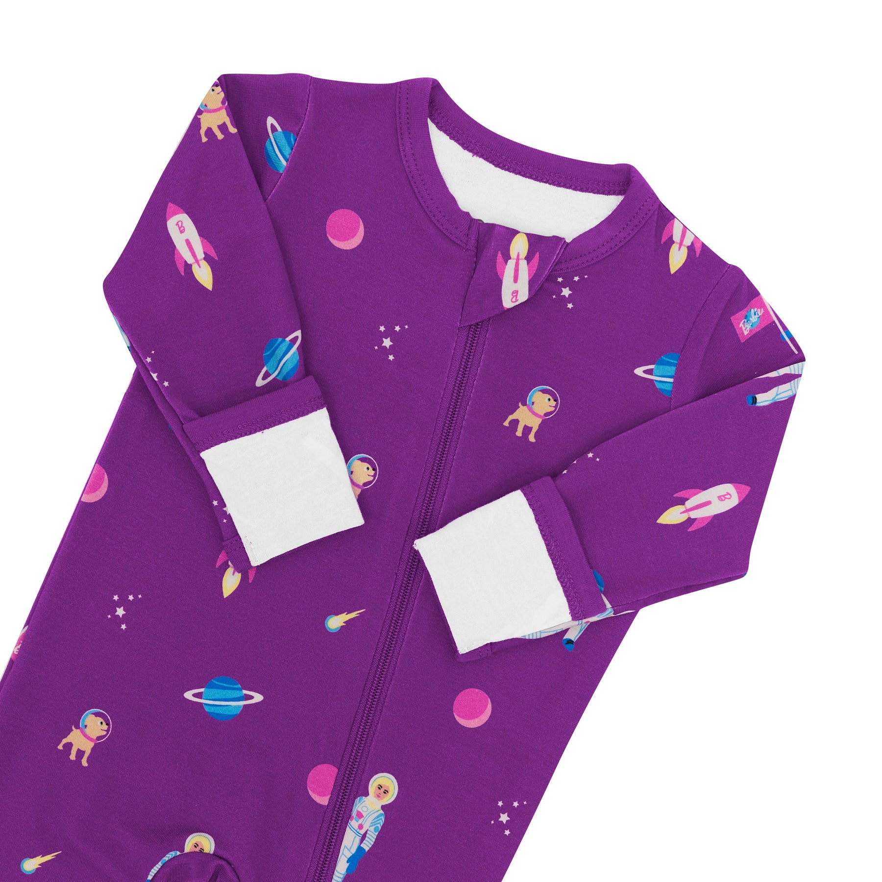 Zippered Footie in Barbie™ Astronaut