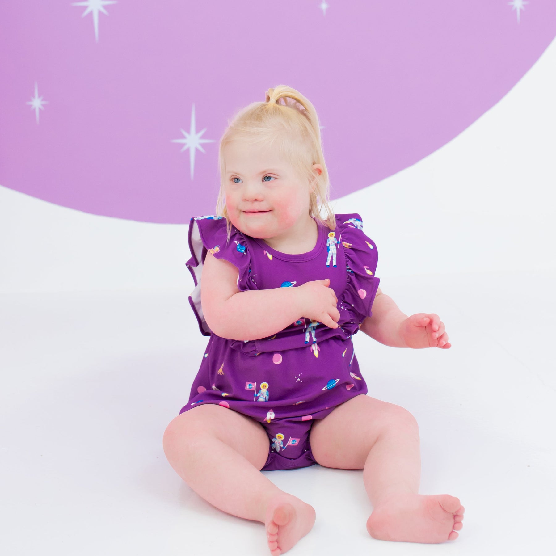 Bubble Romper in Barbie™ Astronaut