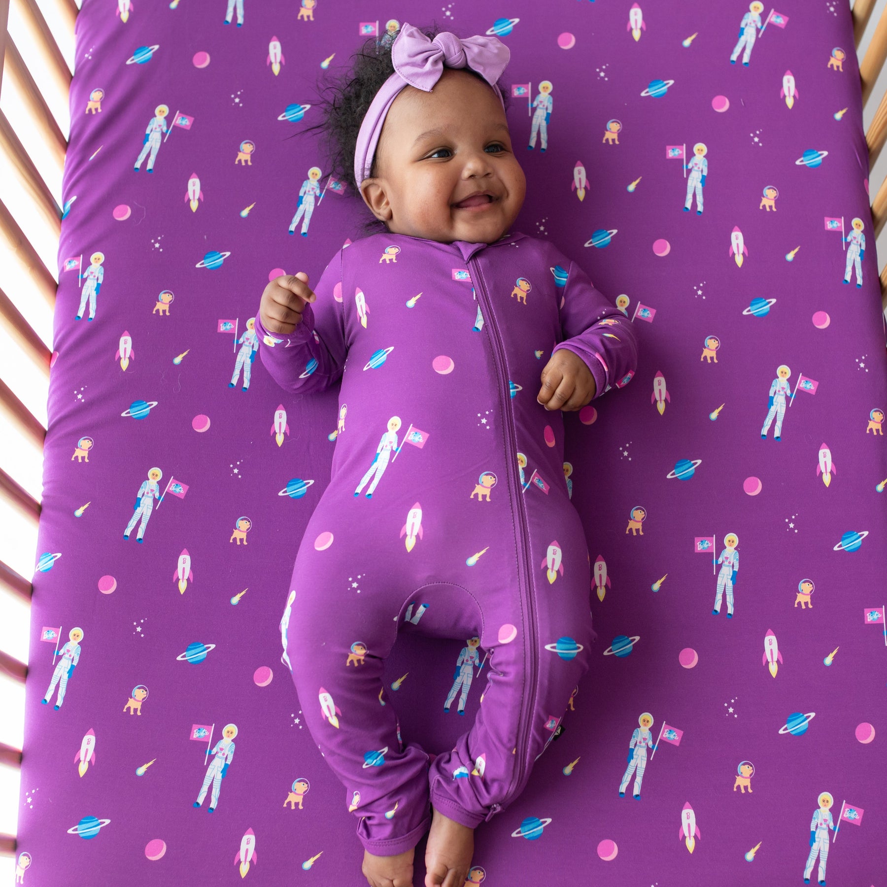 Zippered Romper in Barbie™ Astronaut