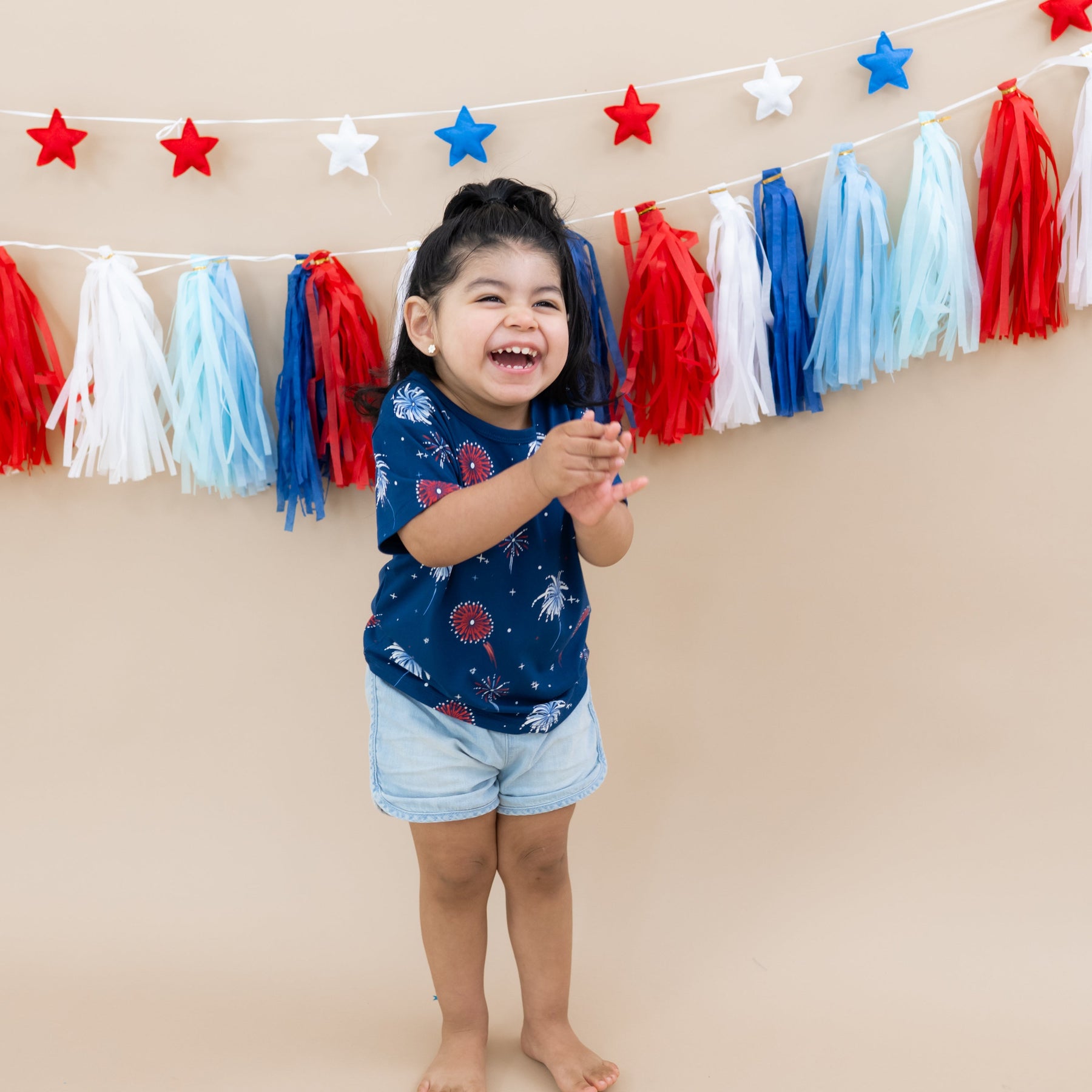 Toddler Basic Tee in Celebration