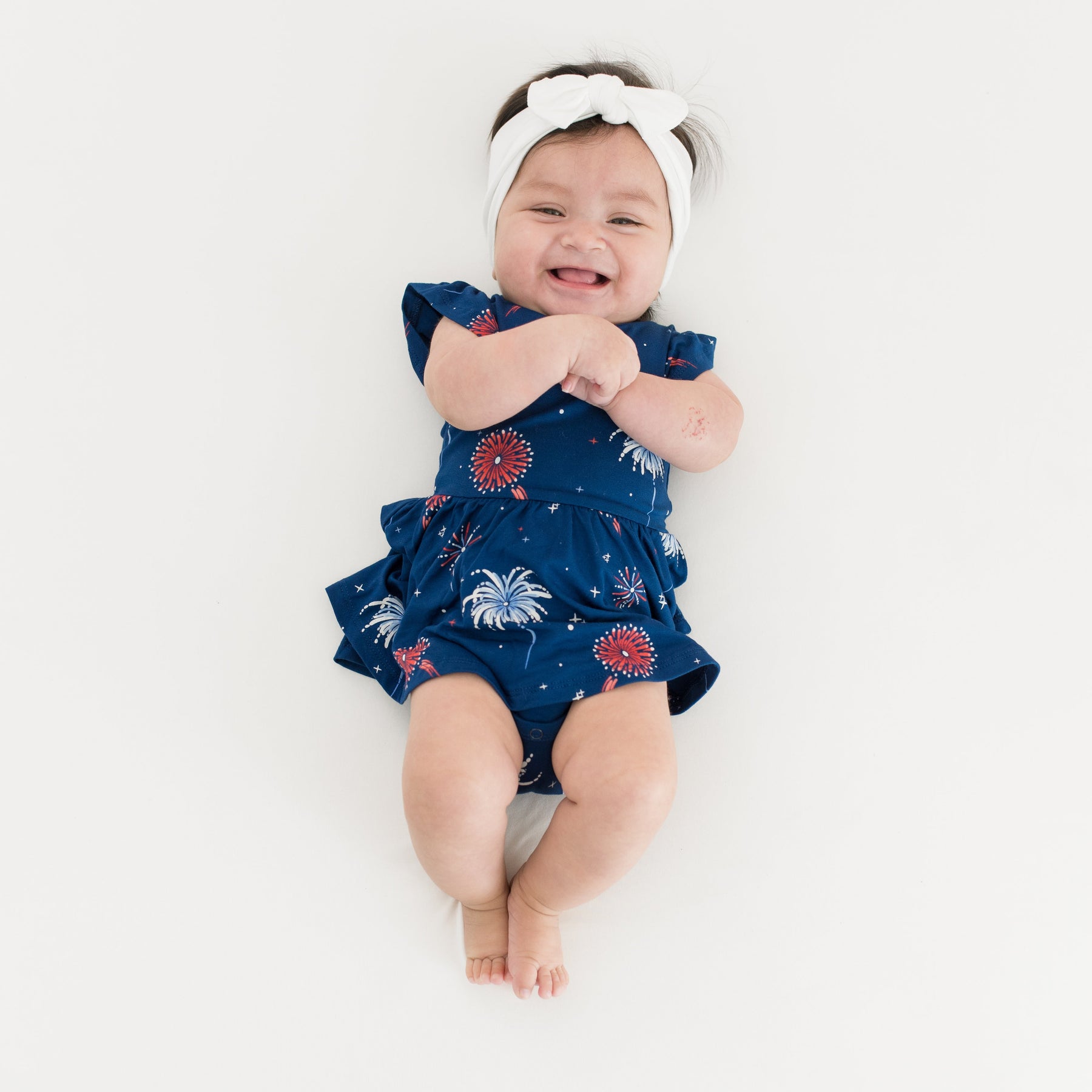 Twirl Bodysuit Dress in Celebration