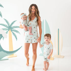 Women's Tank Set in Dew Surf