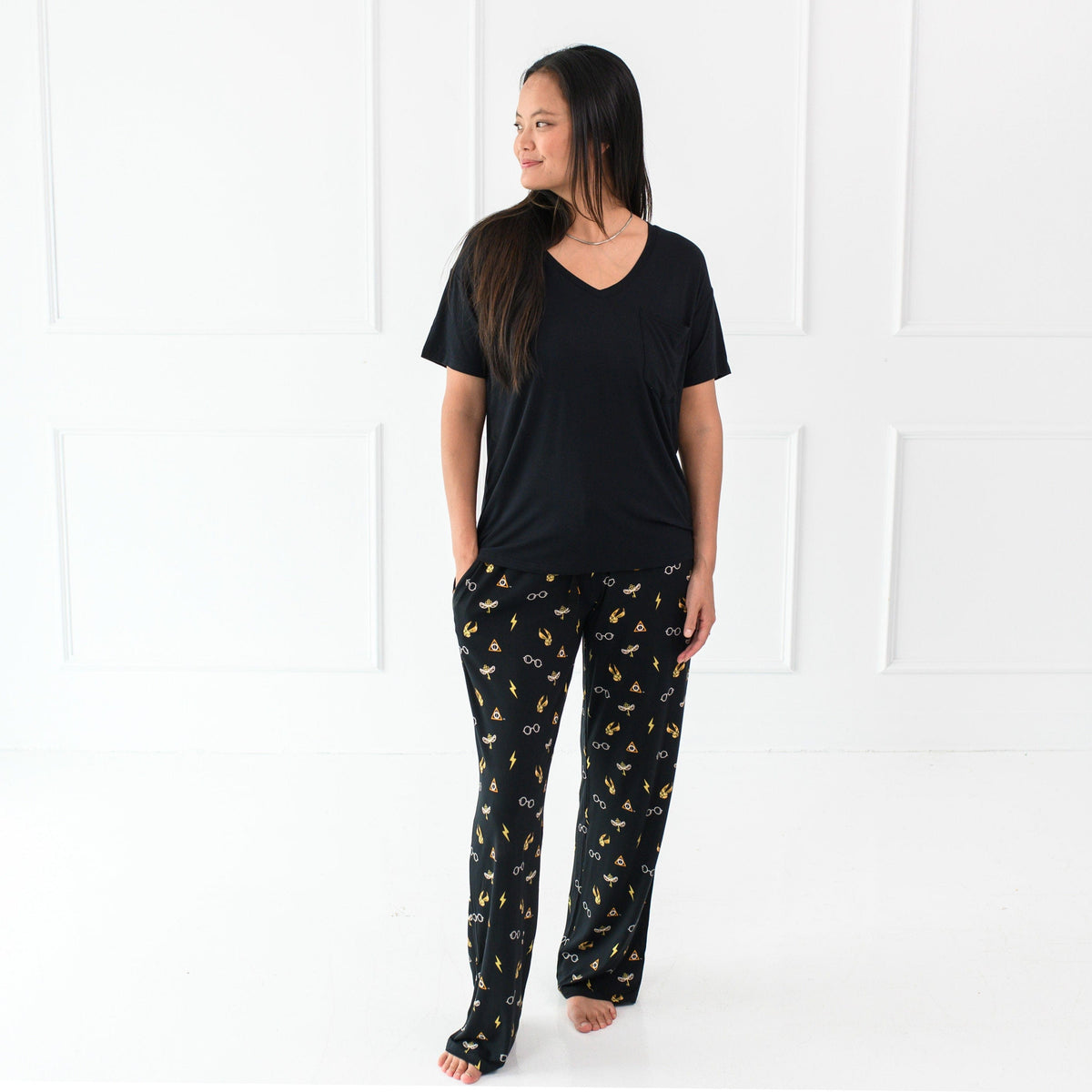 Women's Lounge Pants in Midnight Icon