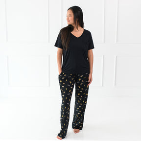 Women's Lounge Pants in Midnight Icon
