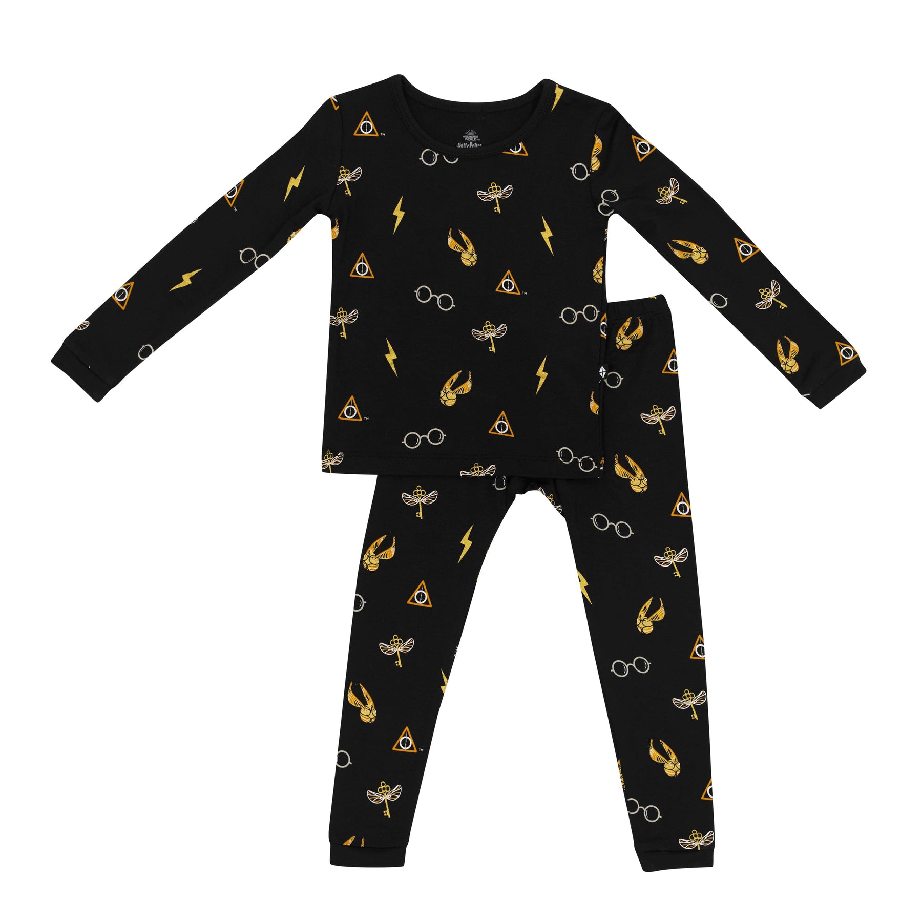Long Sleeve Pajamas in Midnight Icon